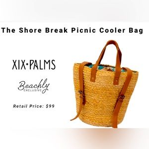 The Shorebreak Picnic Cooler Bag | By: XIX Palms